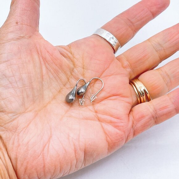 Silpada 925 Sterling Silver Teardrop Earrings - Picture 6 of 7